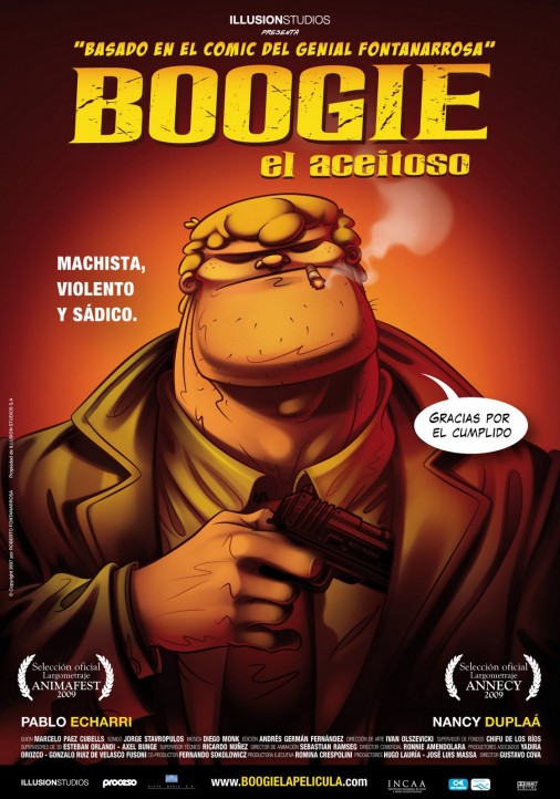 BOOGIE EL ACEITOSO VERSION 2D Y 3D